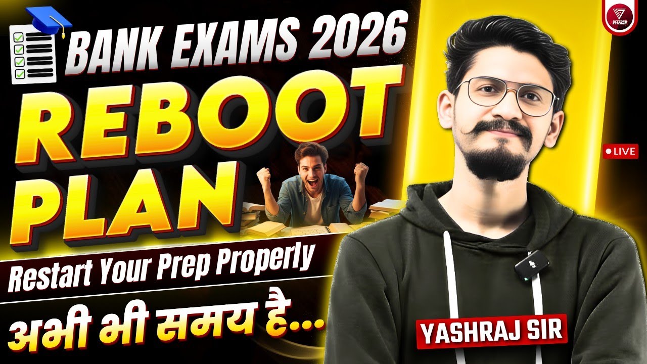 🔥😮Most Awaited Strategy for Upcoming Bank Exams 2026 revealed by Yashraj Sir 