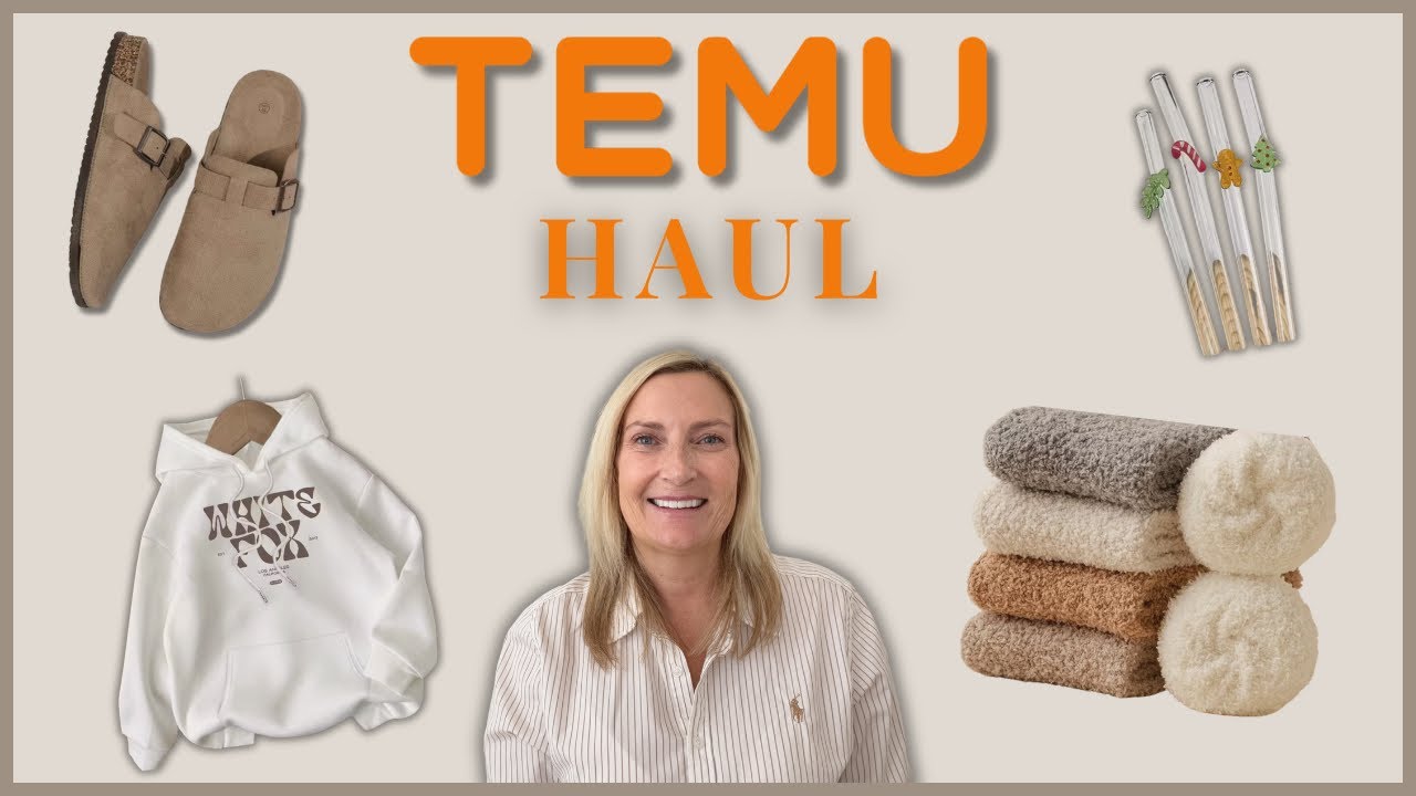 HUGE TEMU HAUL - Home, Christmas, Gifts & More 