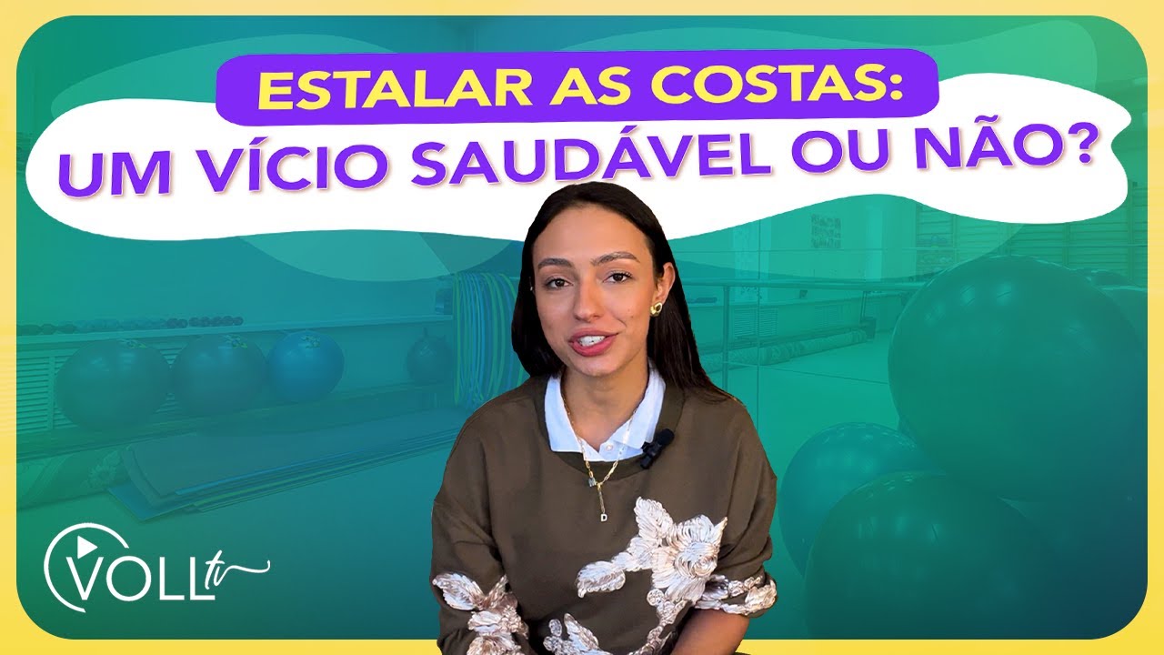 Mitos e verdades sobre estalar as costas