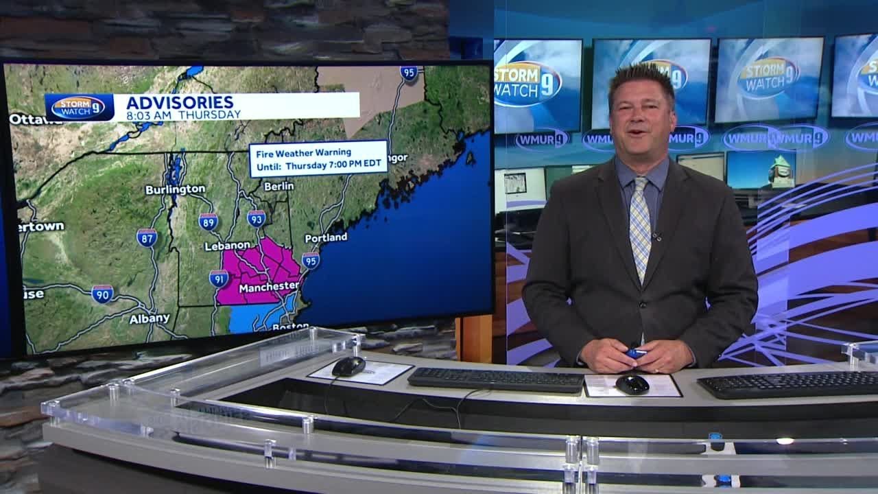 Watch: Fire weather warning on windy day