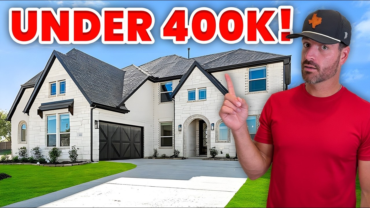 We FOUND Dallas Texas' Most Affordable New Home DEALS in Anna Tx!
