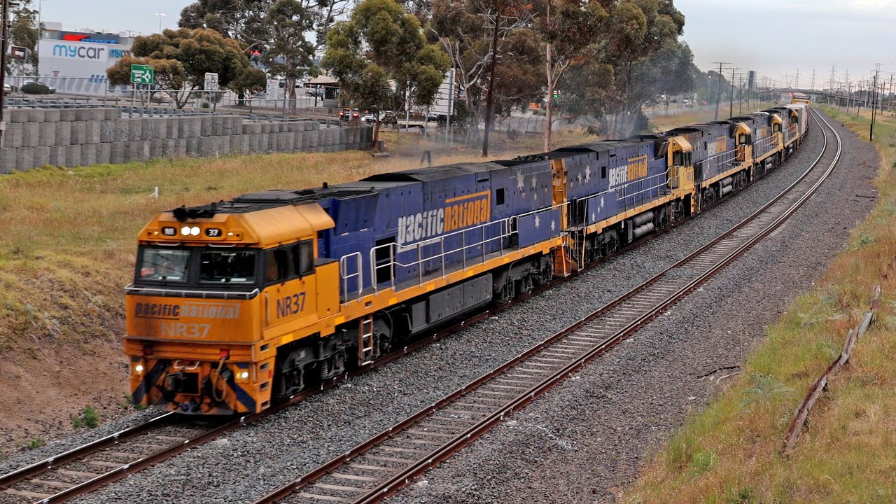 A busy night on the North East Freight Lines -