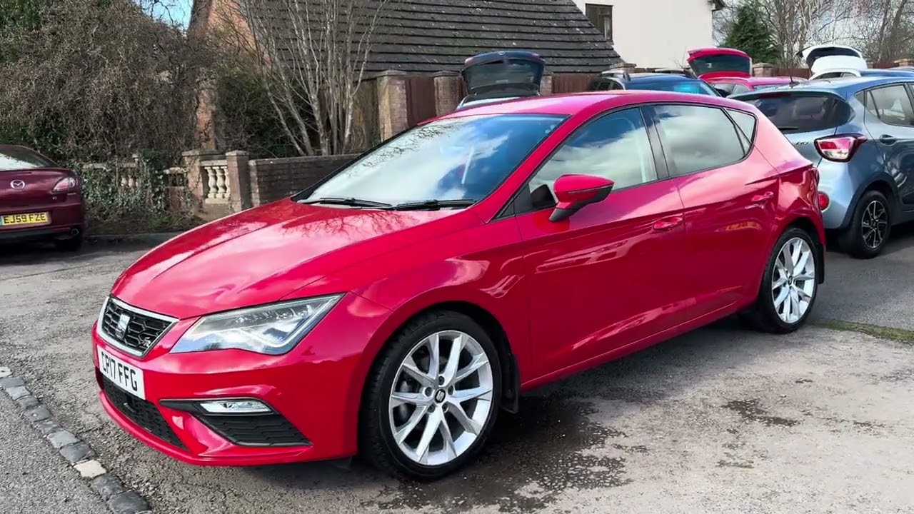 Beautiful 2017 Seat Leon 1.4 TSI FR 5dr Petrol, Apple car play, Nav, FDSH 