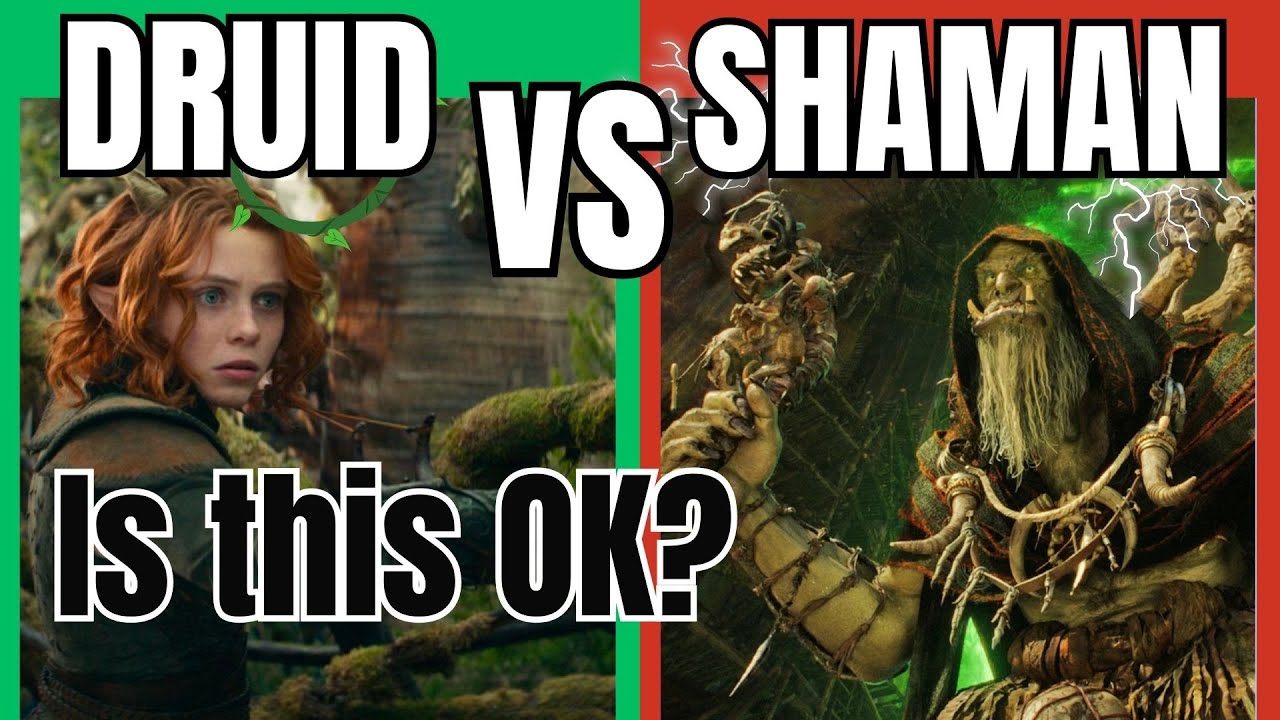 Are Druids and Shamans Different?