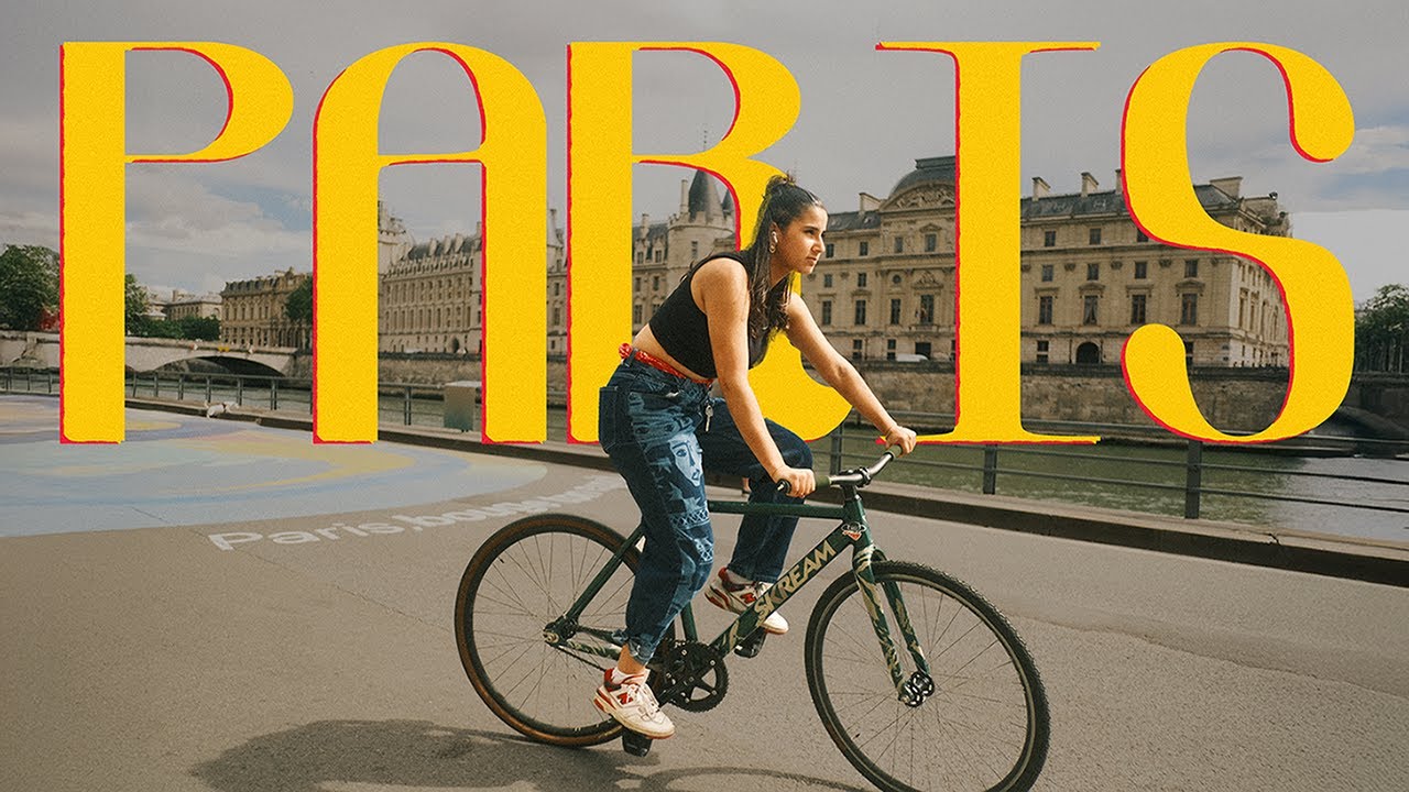 Fixed Gear Cycling in Paris with Ines