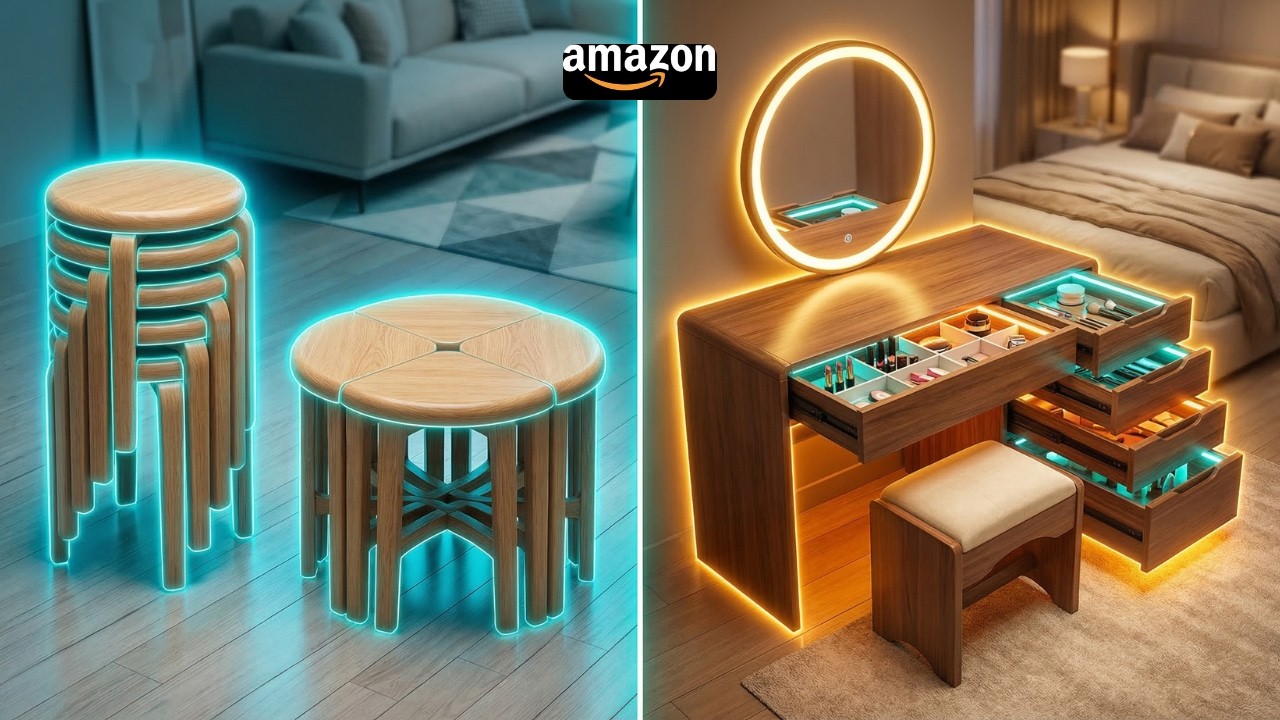 Гениальная компактная мебель и гаджеты на Amazon (2026) 📦✨