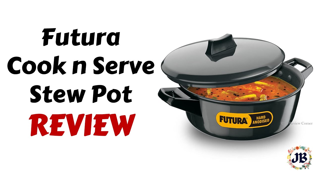 Hawkins Futura Hard Anodised Induction Compatible Cook-n-Serve Bowl