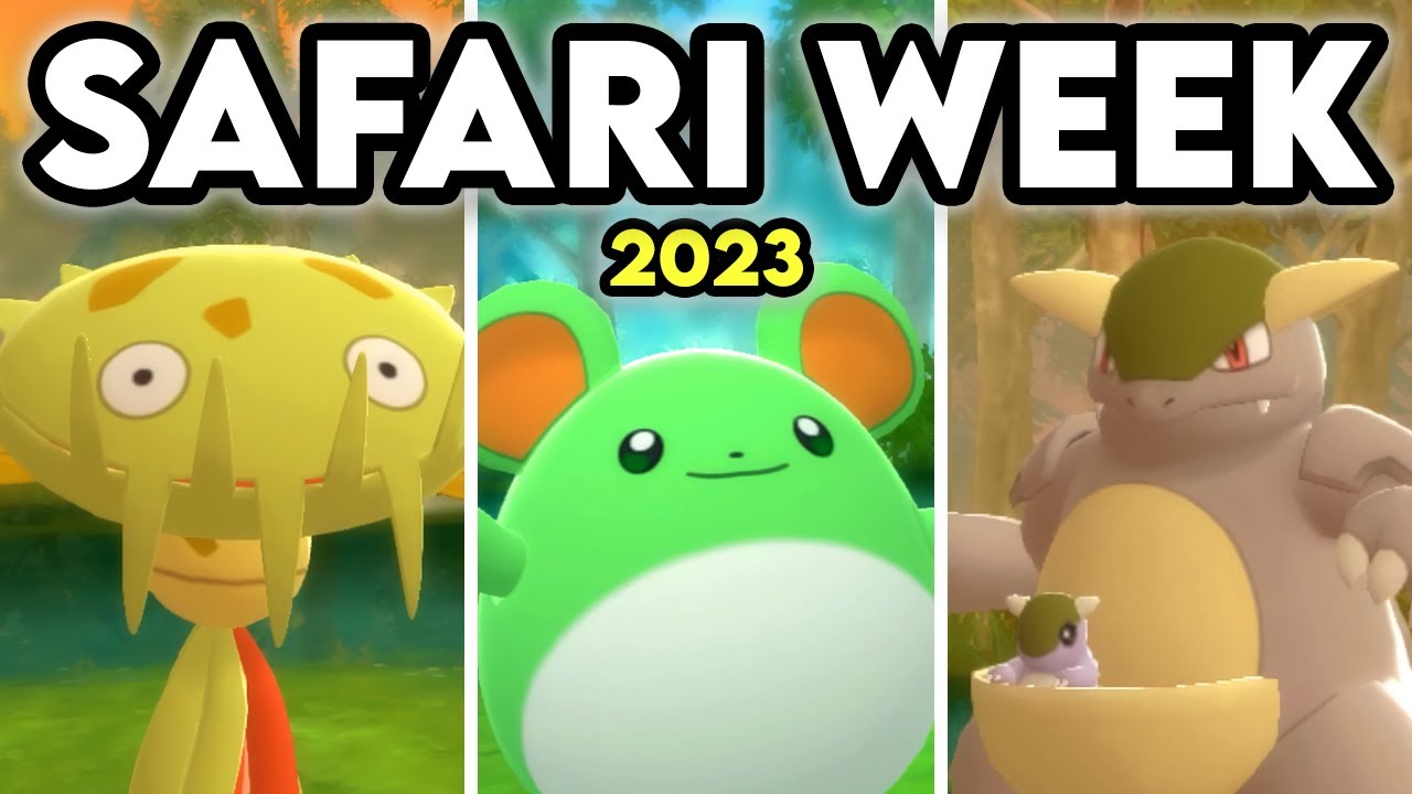 FAILING SHINY POKEMON FOR... FUN?? - Safari Week 2023