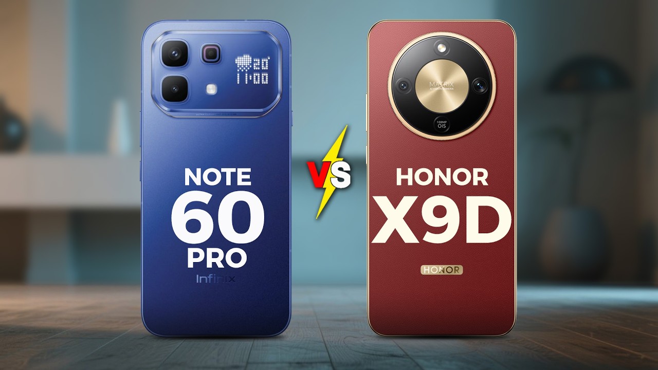 INFINIX NOTE 60 PRO VS HONOR X9D