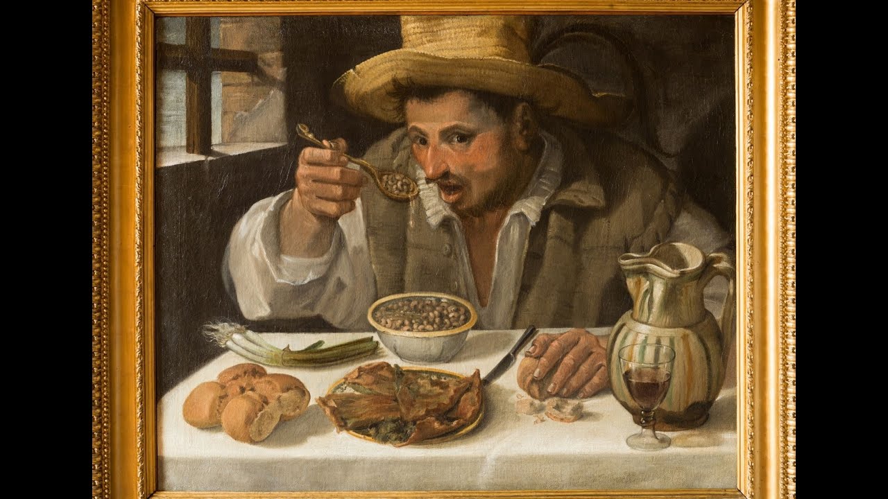 Annibale Carracci - Il mangiatore di fagioli - The Beaneater
