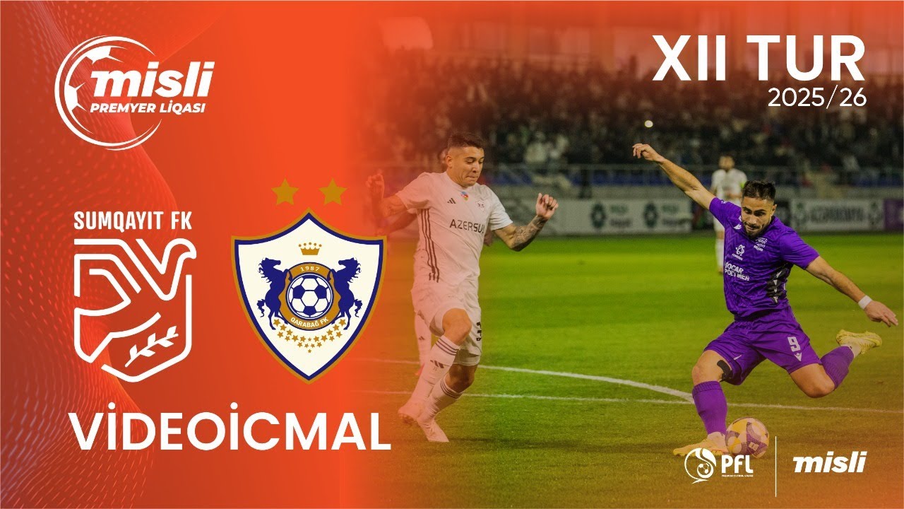 Премьер-лига «Мисли» 2025/2026 XII тур «Сумгаит» 2–4 «Карабах»