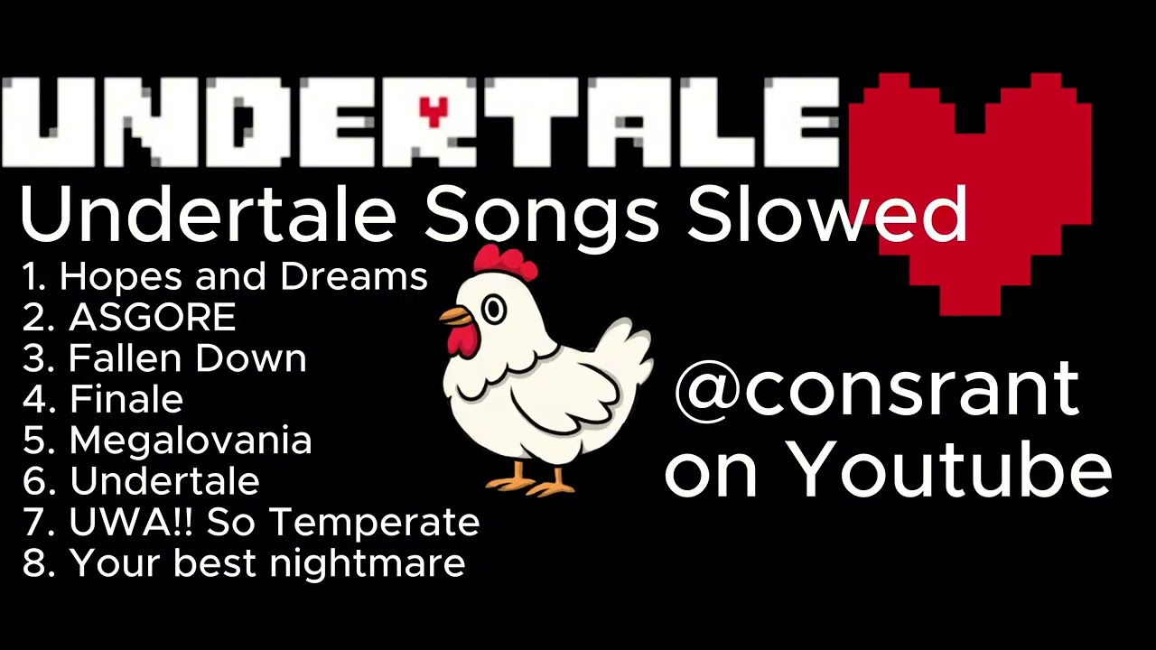 Top Slowed Undertale Songs
