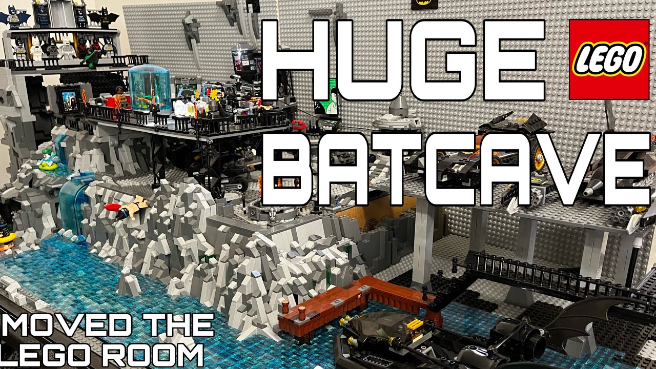 ADDING RARE LEGO  to THE BATCAVE MOC |18 year old LEGO set REVIEW| build vlog-1