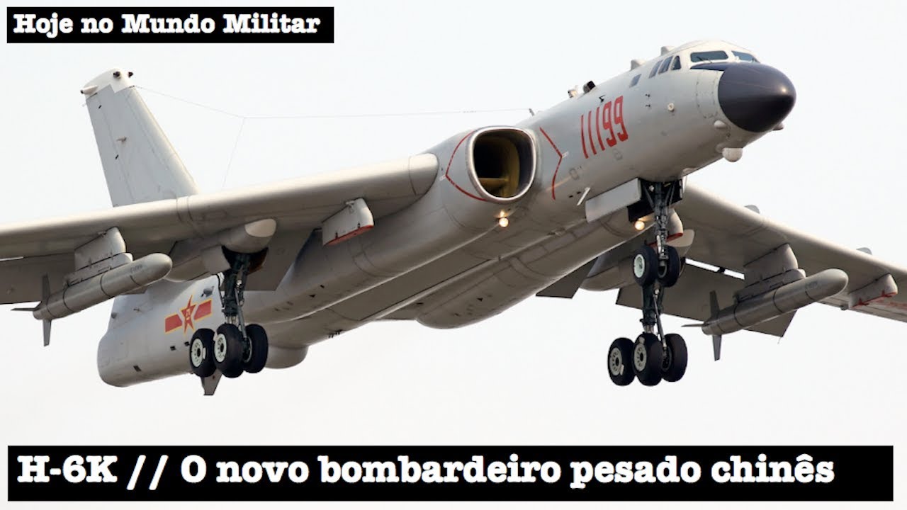 H-6K, o novo bombardeiro pesado chinês