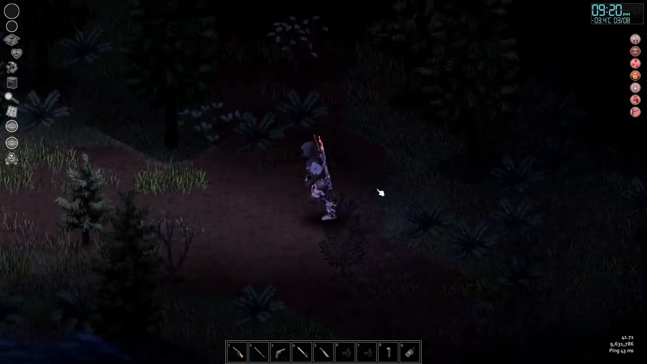 project zomboid spotting a sprinter horde