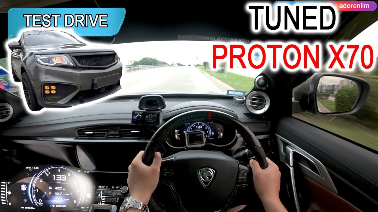 Tuned Proton X70 (CBU) Premium 1.8 TGDI| Malaysia #POV [Test Drive] [CC Subtitle]
