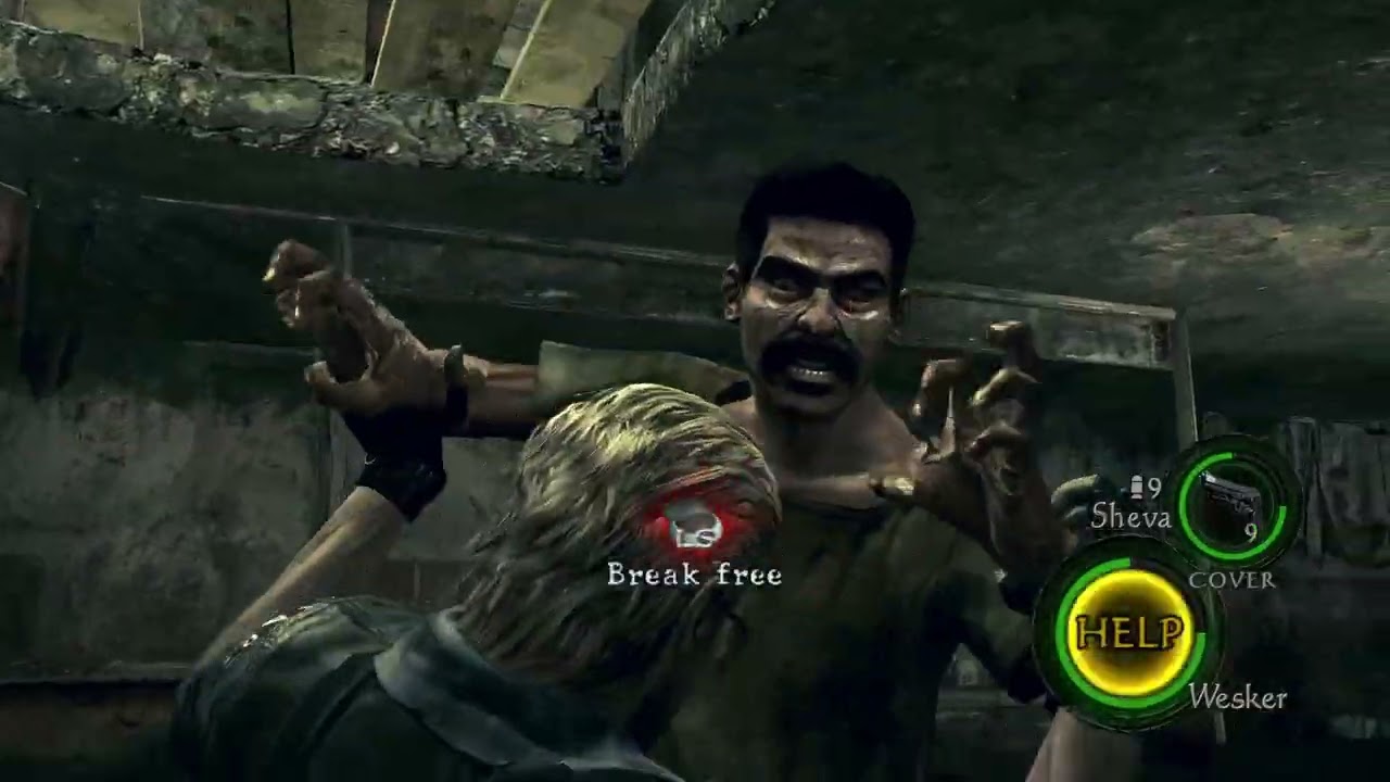 Resident Evil 5 PT ... It's my time to have a dim glow