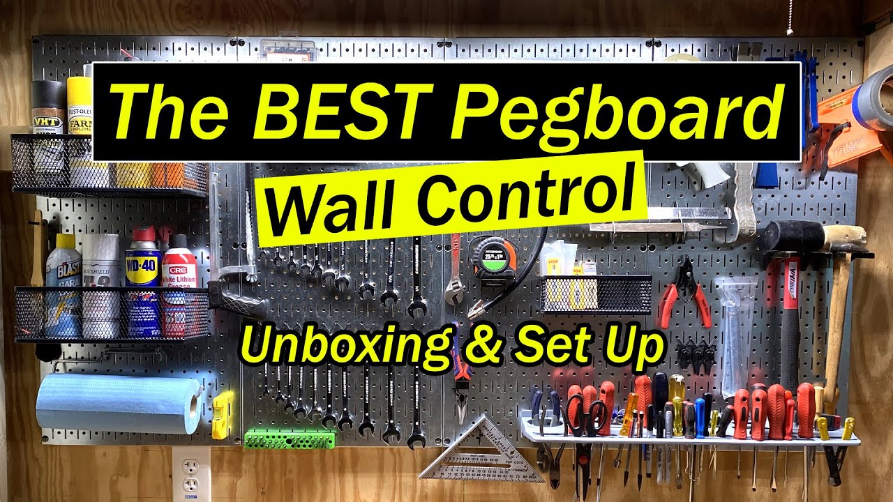 Wall Control: лучшая перфорированная панель и крючки