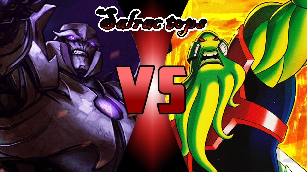 Versus: Megatron contra Vilgax (Transformers prime vs Ben 10)
