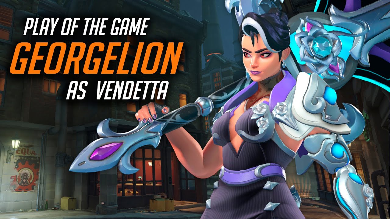 Hard Carry Vendetta - Georgelion! RANK 9! [ Overwatch 2 Season 20 Top 500 ]