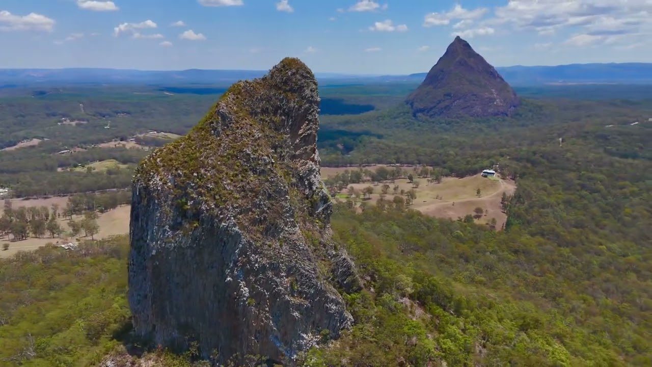 Amazing mount coonowrin glass house mountains