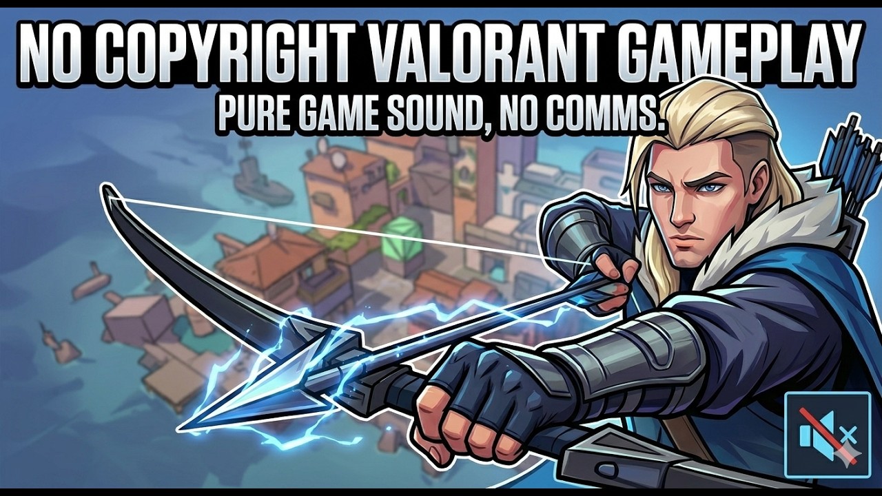 No Copyright Valorant Gameplay|| Pure Game sound, No comms.