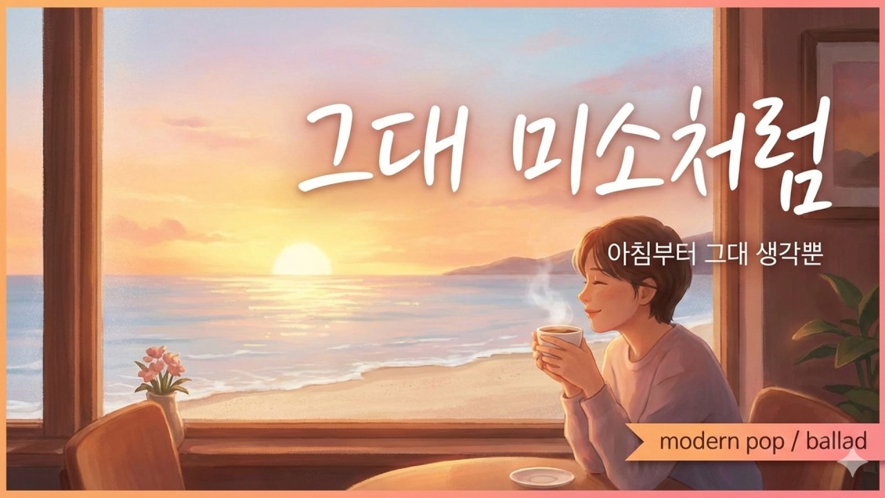 640.그대 미소처럼 [가사/Lyrics] 💗아침부터 그대 생각뿐 [modern pop / ballad]