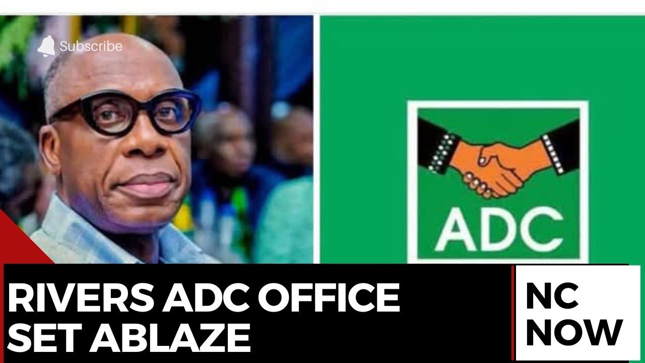 Rivers ADC Office Set Ablaze Ahead of Amaechi’s Visit