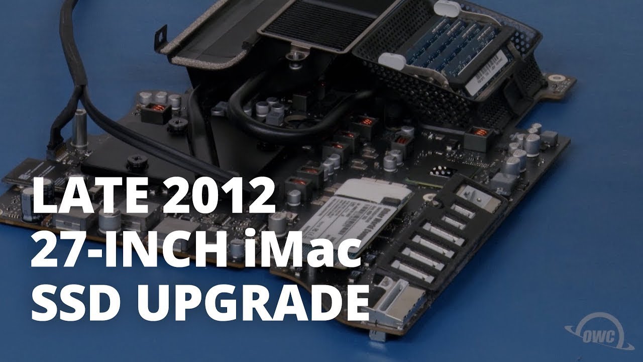 OWC Aura SSD Install: Late 2012 27-inch iMac