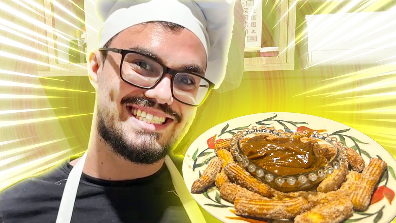 ERREI A RECEITA E FIZ O CHURROS MAIS DURO DO MUNDO