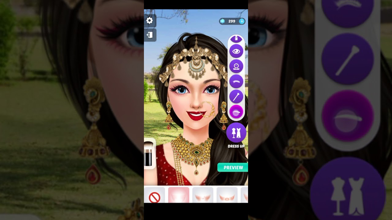 Indian dress up wedding game 31