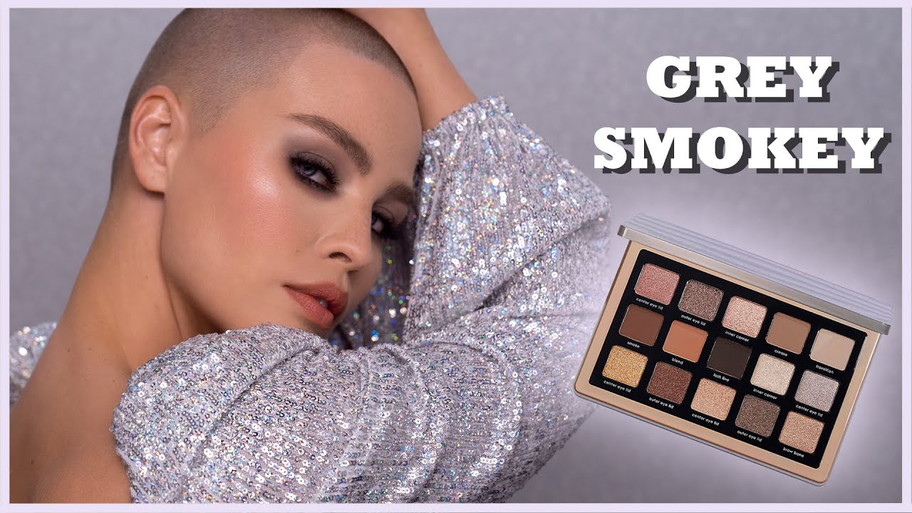 GREY SMOKEY with Natasha Denona GLAM PALETTE