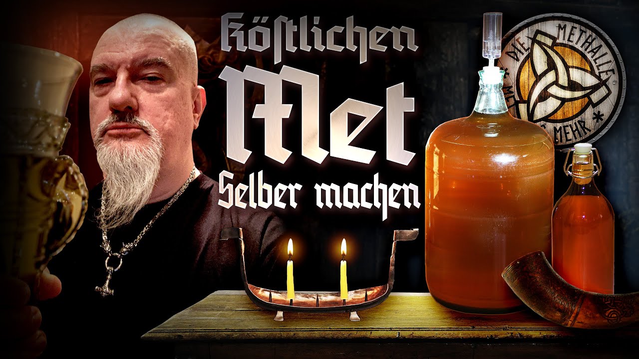 Köstlichen 🐝 Met / Honigwein 🍯 wie in Valheim ⚔️ selber machen - Teil 2 - Die Methalle