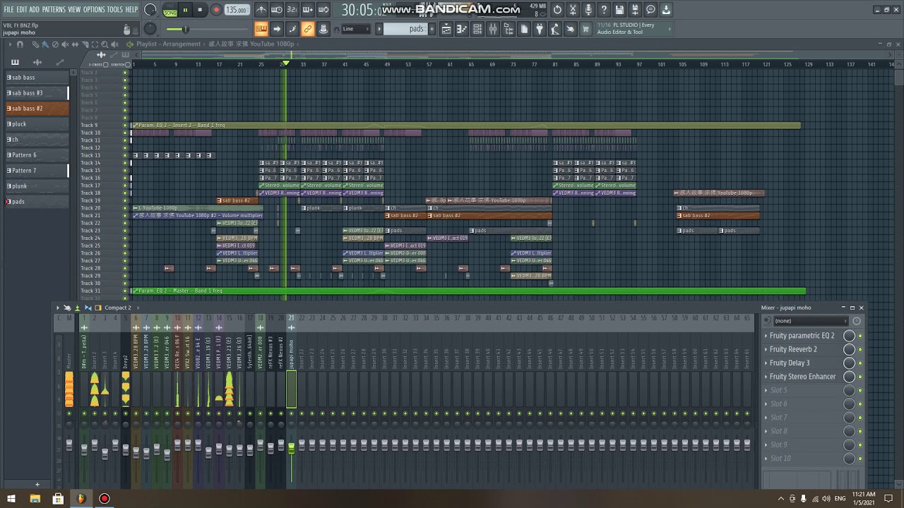 Free FLP Vina House 2021 ( 感人故事 求佛 Munanyo! ) Fl Studio Remix