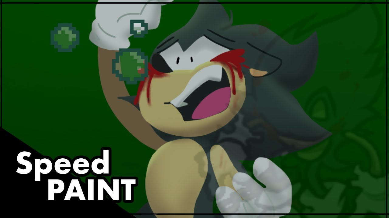 Sonic. Sink / fnf mod / SpeedPaint