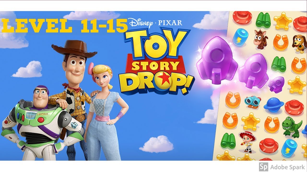 Toy story Drop Complete Mobile Game Play  - Level 11 to 15