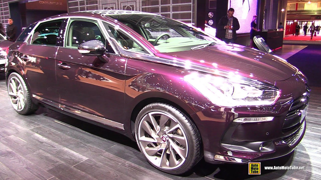 2015 Citroen DS5 BlueHDi Sport Chic - Exterior and Interior Walkaround - 2014 Paris Auto Show