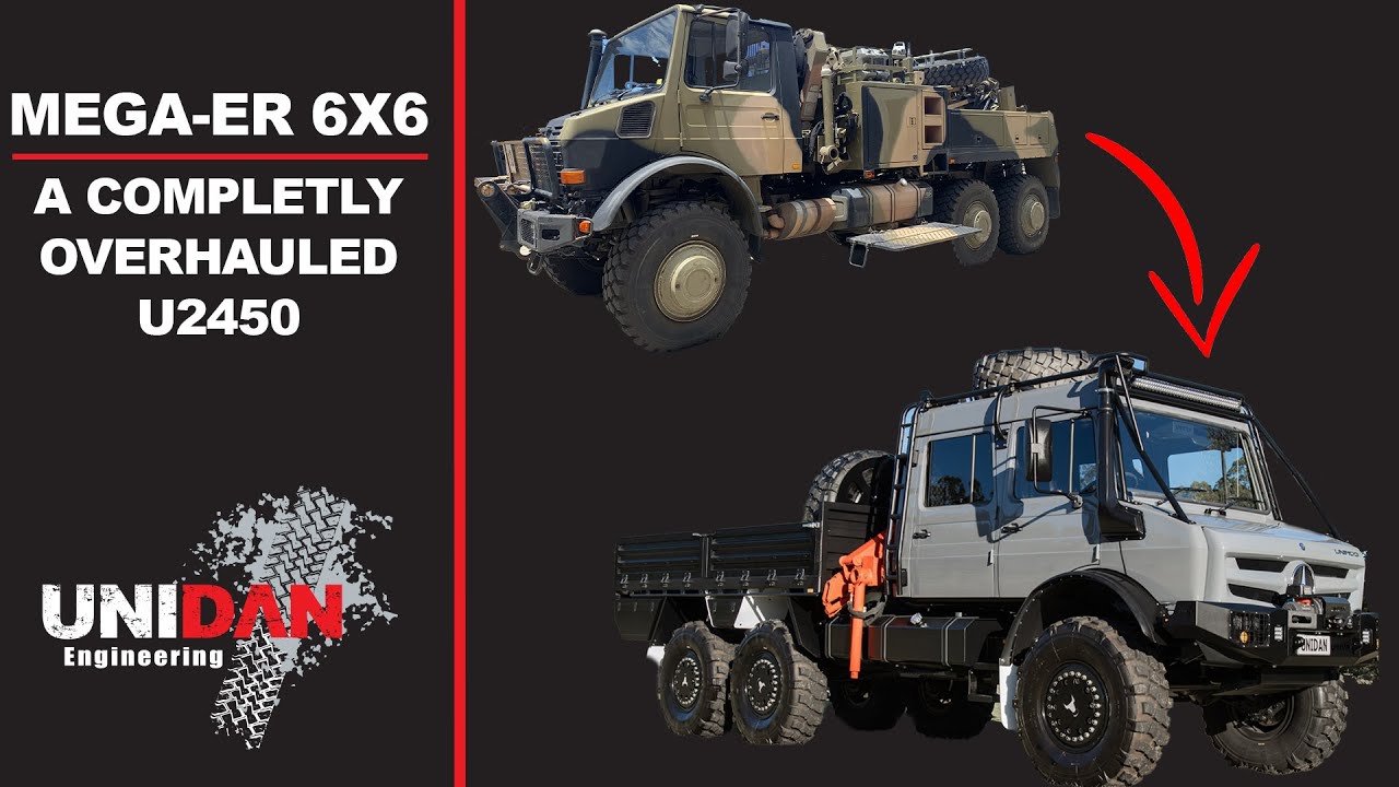MEGA-ER 6X6 — чемпион по бездорожью — Mercedes-Benz Unimog 6x6