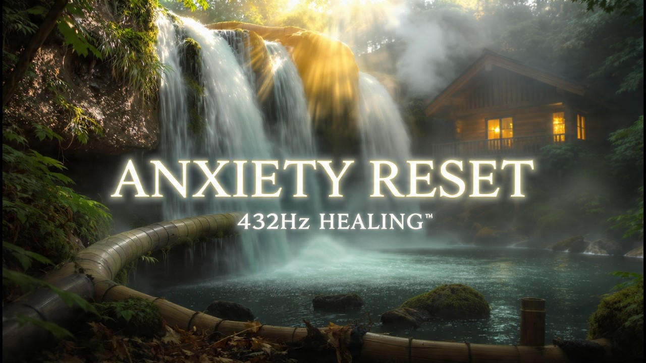 Therapeutic music for sleep in 432Hz 🌙 Deep stress relief and total body relaxation