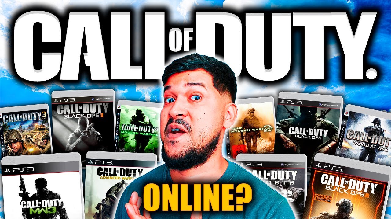 Probé TODOS los CALL OF DUTY de PS3 en un SOLO VIDEO