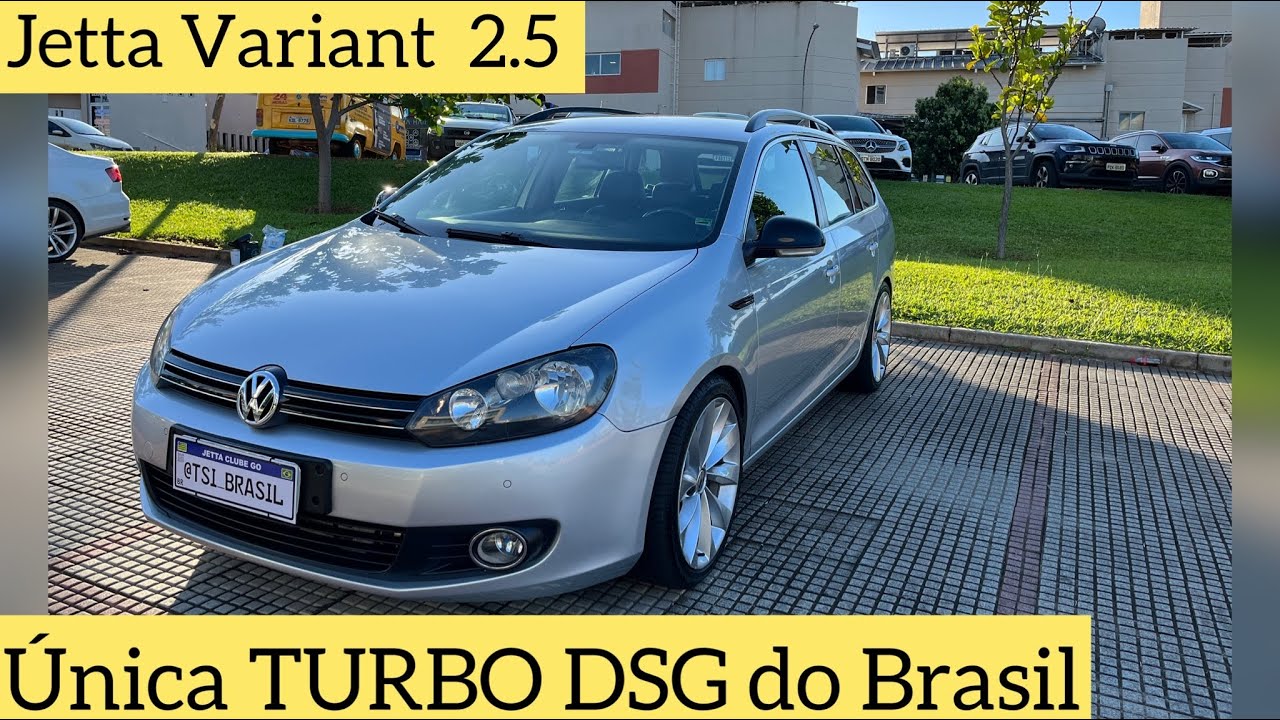 Jetta Variant 2.5 TURBO única DSG no Brasil em detalhes