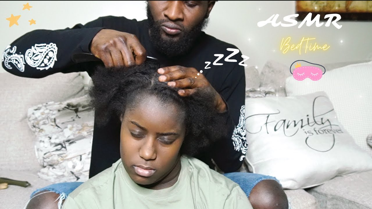 ASMR Hair Scratching⏐Spraying,Combing, Brushing *Triggers #asmr #nitpicking #asmrheadmassage #viral