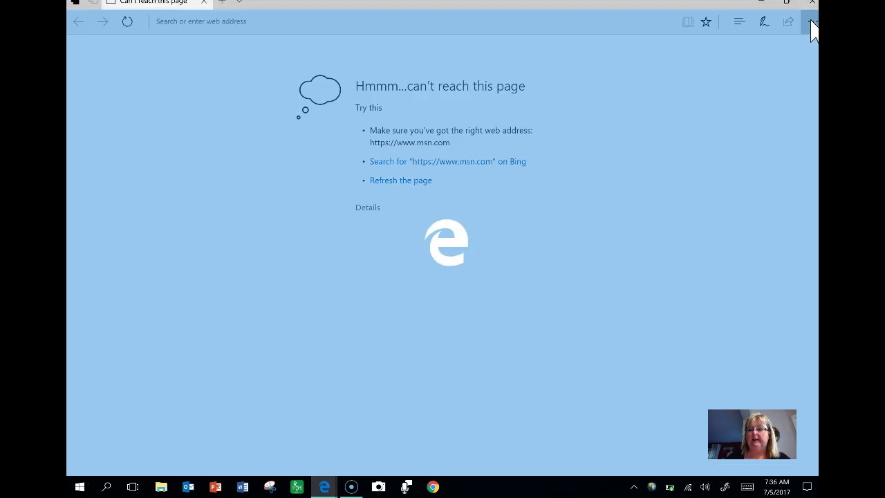 Customizing MS EDGE Home Page