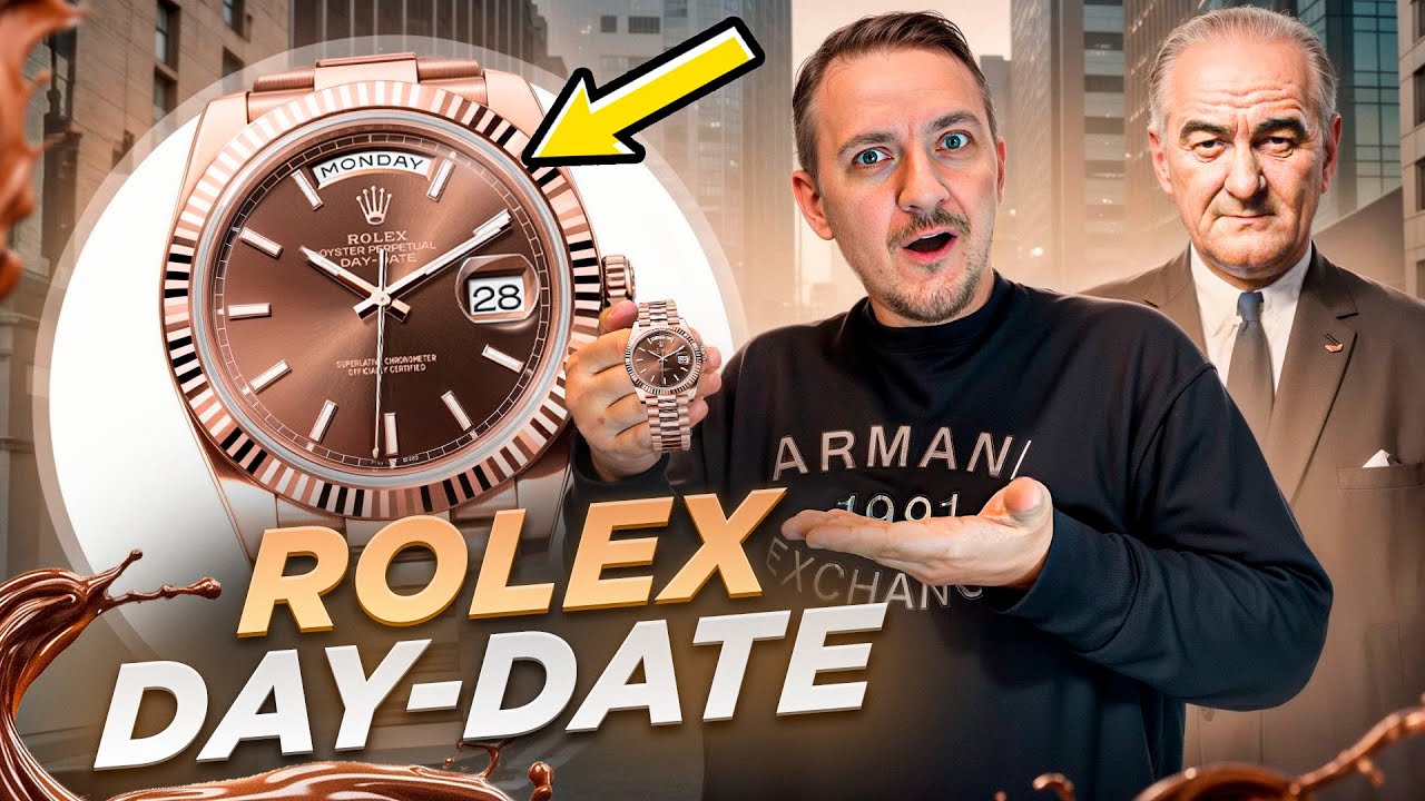 Rolex Day-Date 40 Everose Gold Chocolate Dial Review | The Ultimate Luxury Watch