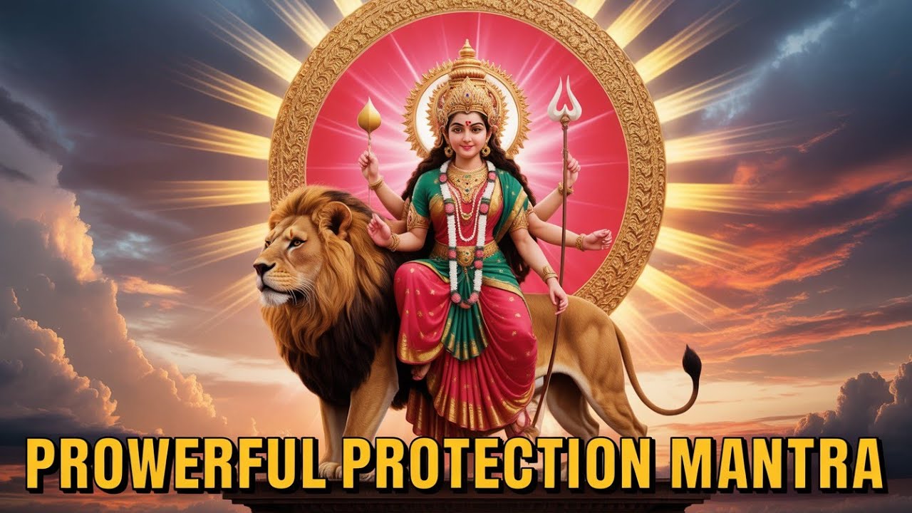 Durga Maa Powerful Mantra for Protection | Daily Raksha Mantra#bhaktimotivation#motivation 