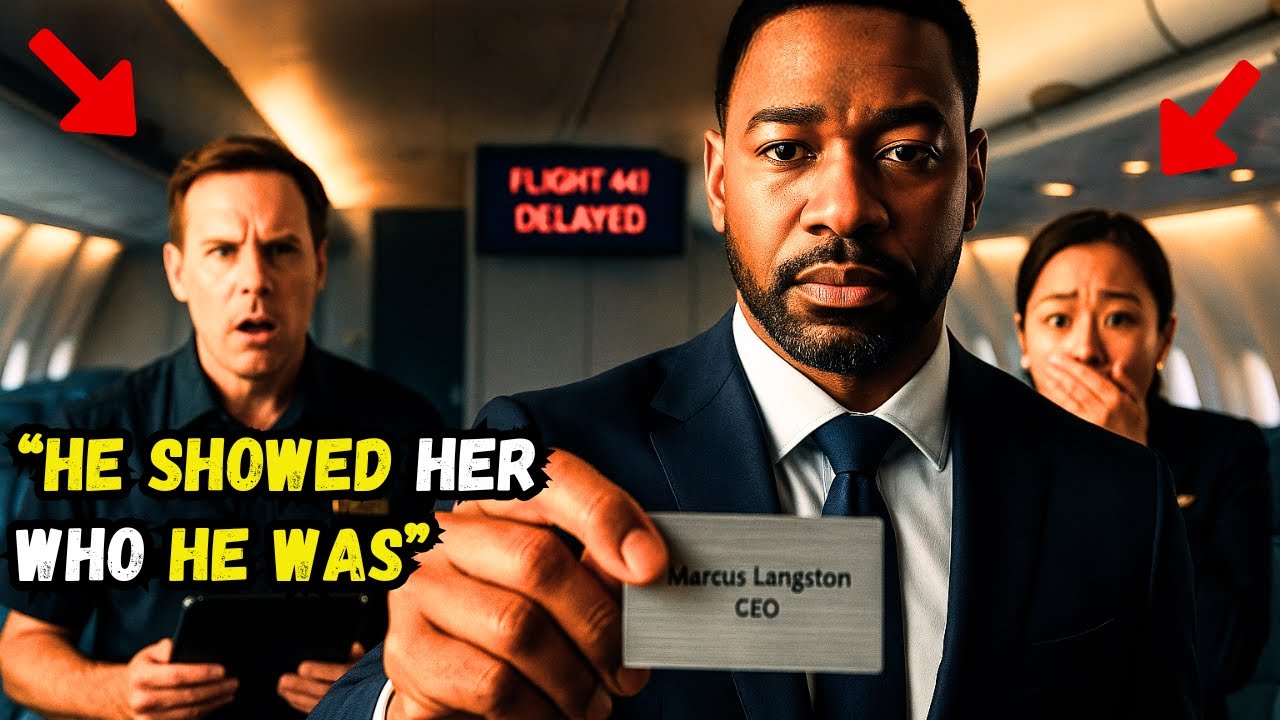 Black CEO Denied First-Class Seat — 45 Minutes Later, The Airline Was in Ruins