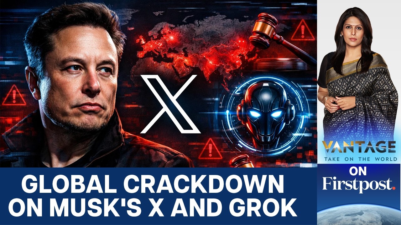 Why Countries Are Investigating Elon Musk's X and Grok AI | Vantage with Palki Sharma