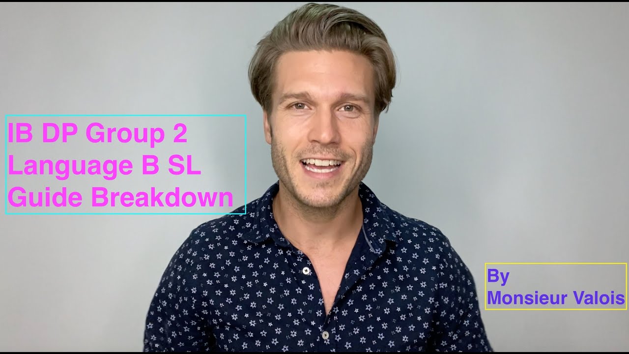 IB Language B Standard Level Guide Breakdown