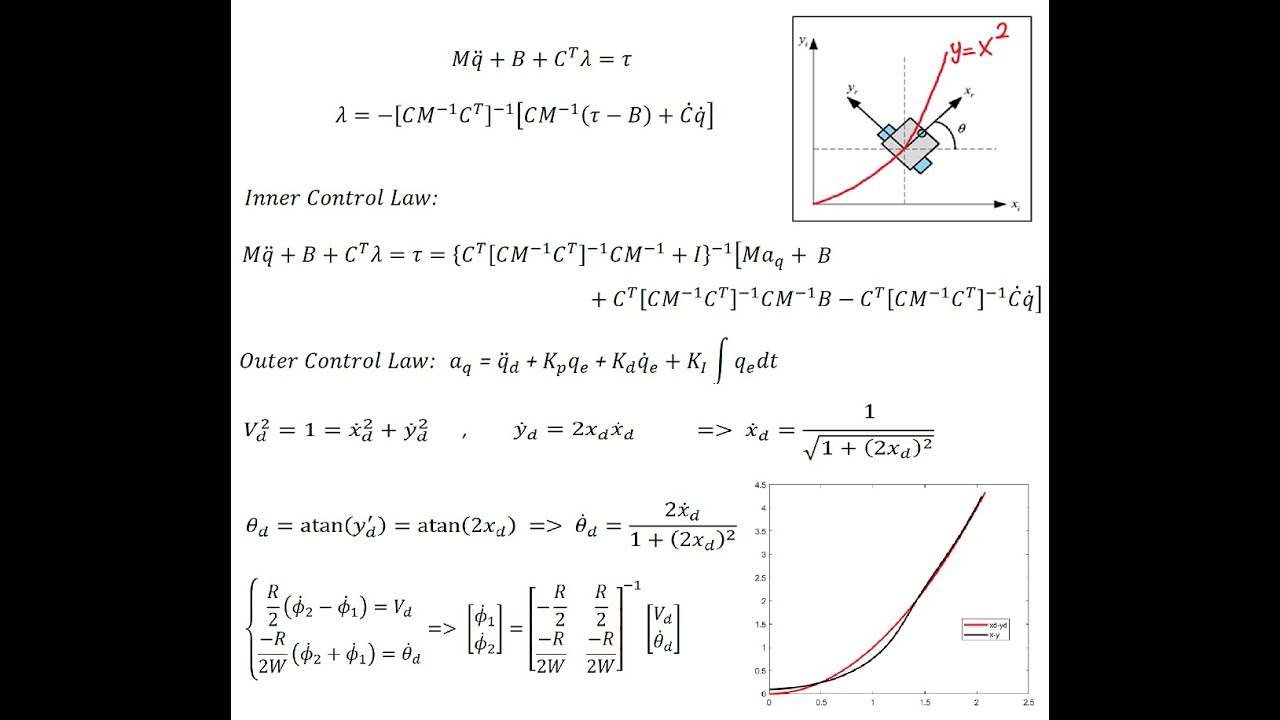 Control of Differential Drive Robots for Path Traversal