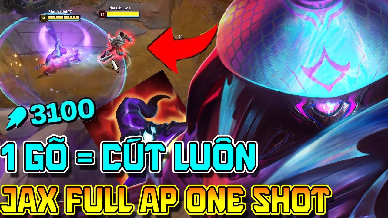 URF 2025  JAX ONE SHOT CỰC MẠNH – 1 GẬY = 1 MẠNG!